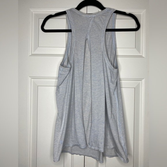 Lululemon Athletic Light Blue Tank with open back Size: S - Picture 2 of 4
